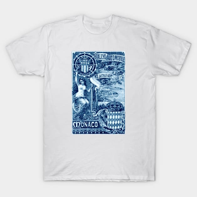 1912 Monaco Automobile Rally T-Shirt by historicimage